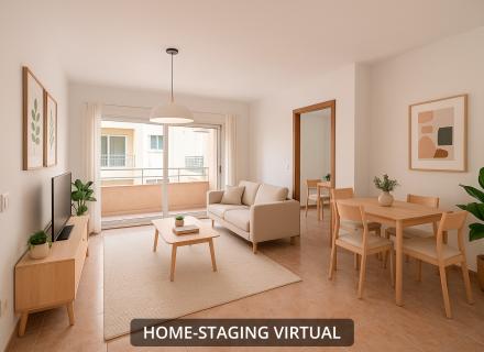 Oportunidad en el centro de figueres! piso amplio con terraza y excelente ubicación