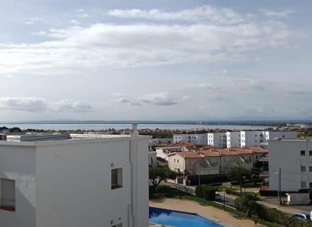 Bel appartement vue mer au mas oliva de rosas