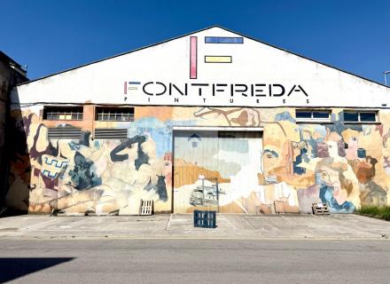 Entrepôt industriel d’entreprise à olot 1095 m2 avec bureaux et entrepôt